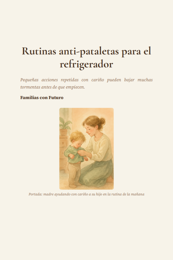 Bono Rutinas anti-pataletas